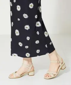 ORIENTALTraffic 　パデットクロスベルトサンダル 　ホワイト　M