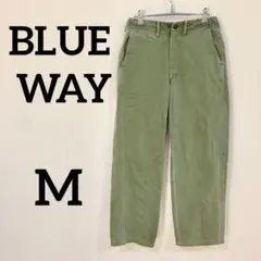 【BLUE WAY CLOTHING Co.】カーキコットンワークパンツのサムネイル