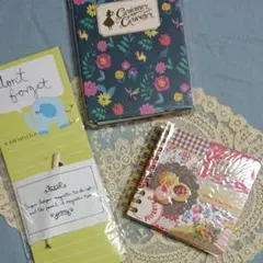 不思議の国のアリスメモ帳 &ぞうメモ帳&ミニノート