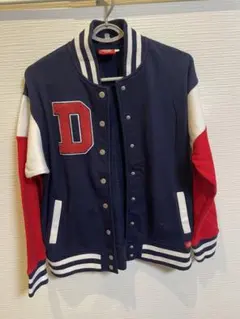 Dickies スタジャン ネイビー/レッド S