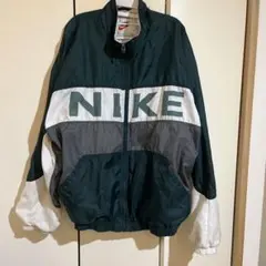 NIKE ナイロンジャケット ダークグリーン