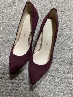 Spick & Span スエード調 パンプス ボルドーのサムネイル