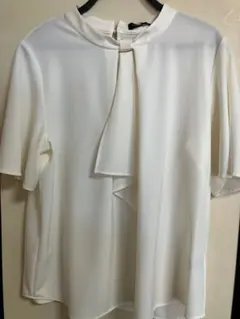 新品未使用【4L】ラッフルブラウス ESPRITMUR 大きいサイズ