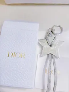 DIOR ディオール ウェルカムギフト スターチャームキーリング　新品未使用品