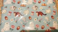 PAUL & JOE マルチポーチ 猫とスイーツ柄