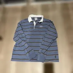 VANS W border rugger shirt ロングスリーブ SAXのサムネイル
