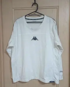 ロゴ 長袖カットソー