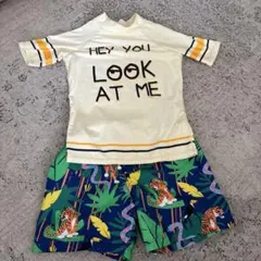 トロピカル柄 水着セット 男の子用　130前後