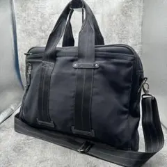 【PaulSmith】2WAY ビジネスバック ブリーフケース ナイロン 黒