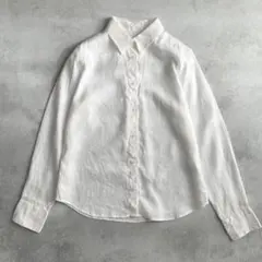 NOBLE ノーブル リネン100% シャツ レギュラーシャツ ブラウス