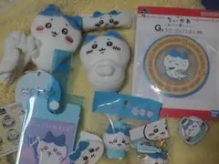 ぜんぶハチワレ　まとめ売り　新品　シュシュ　プライズ　くら寿司　妖精　セリア