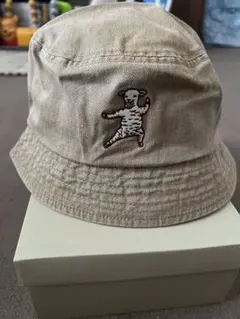 graniph ベージュ バケットハット フリーサイズ　ラムチョップ