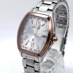 稼働 クロスシー さくらピンク ハッピーフライト 電波ソーラー トノー型