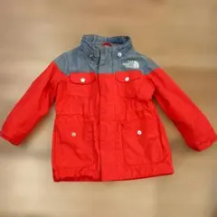 THE NORTH FACE フード付き　ジャケット 赤　　バイカラー　ツートン