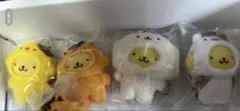83 サンリオ ポムポムプリン 着ぐるみ マスコット キーホルダー 8種