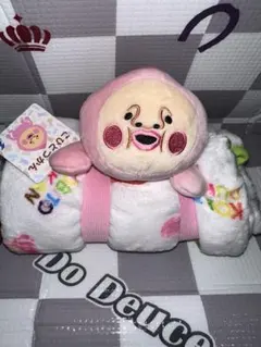圧縮なし！ こびとづかん ぬいぐるみ付きブランケット