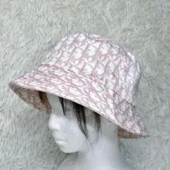 Christian Dior バケットハット 58 トロッター ピンク - メルカリ