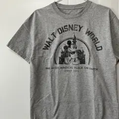 54ディズニーアメリカ古着Tシャツミッキーマウス メンズグレーDISNEY