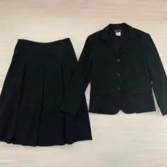 アニエスベー スーツ　スカートセットアップ ブラック レディース　フォーマル