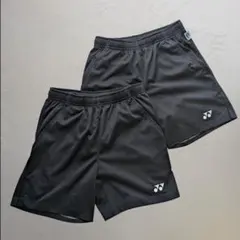 YONEX　ニットストレッチハーフパンツ 25008 WOMEN　2枚セットのサムネイル