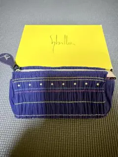シビラ　Sybilla ブルーポーチ（ブラシケース、ミラー付き）のサムネイル