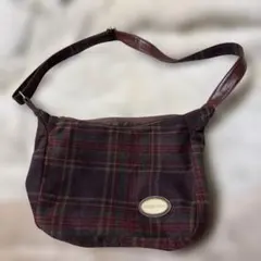 チェック柄ショルダーバッグ