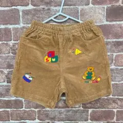 チエコサク/ミキハウス 100センチ ハーフパンツ