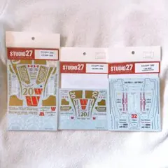 【未開封3個セット】STUDIO27 ウルフ WR1 デカール（タミヤ対応）のサムネイル