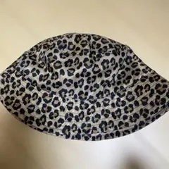 H&M ヒョウ柄 バケットハット XS/S最終^_^