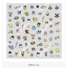 たまごっち　BANDAI キャラクターシール デザインC