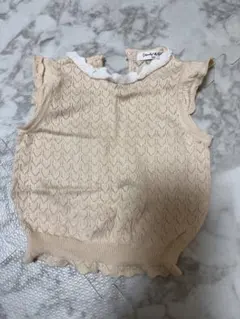 ベージュ タンクトップ 73cm