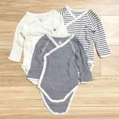 プチバトー 長袖ボディ 6m
