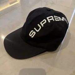 SUPREME シュプリーム　ロゴキャップ　ブラック