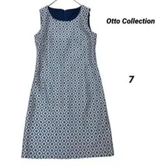 Otto Collection ノースリーブワンピース 7 ネイビー Aラインのサムネイル