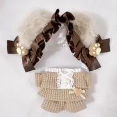 ちびぐるみ ぬい服 ワッフル