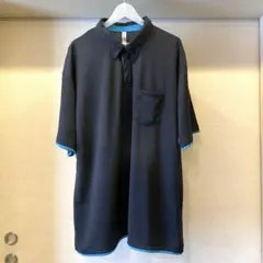 黒ポロシャツ 5Lサイズ