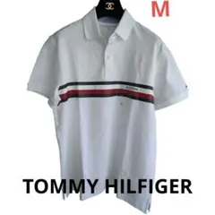 TOMMY HILFIGER ホワイト ポロシャツ M