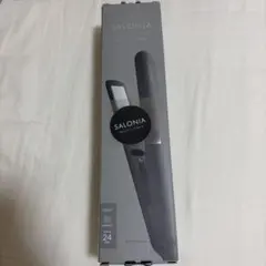 SALONIA ストレートヘアアイロン グレー 24mm