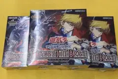 遊戯王 BEYOND THE BRAVE 未開封BOX シュリンク付き 3BOX - メルカリ