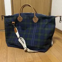 Vintage 90s ラルフローレン ドレスゴードン ボストンバッグ - メルカリ