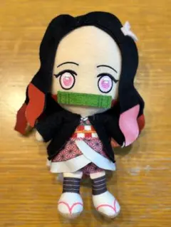鬼滅の刃 Chibiぬいぐるみ 竈門禰豆子 (美品/タグなし)