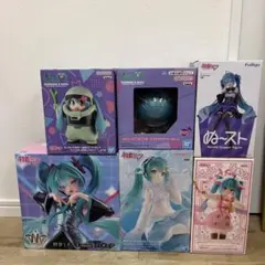 初音ミク フィギュア 5種セット T-most 雪ミク クロミミク チロルミク