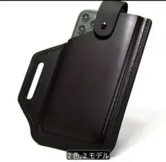 ベルトポーチ スマホケース 本革 ウエストポーチ