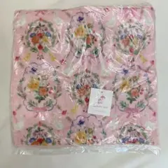 【新品/未開封】花柄ハンカチ ピンク 白 花 アヒル AfternoonTea
