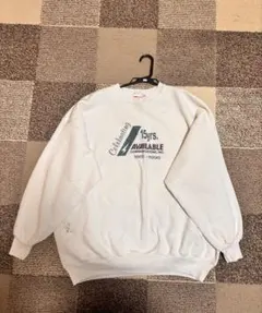 ホワイトスウェット