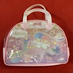 リトルツインスターズ（キキララ） ボストン型プールバッグ