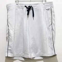 ホリスター 無地 ショートパンツ ワイド XL 白 綿 ポリエステル 部屋着のサムネイル