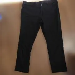 ブラック カジュアルパンツ サイズ4L