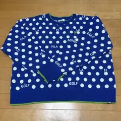 FILA GOLF ドット柄 セーター レディース