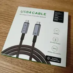 USB4 ケーブル 40Gbps 8K対応 サンダーボルト